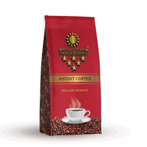 Royal Coffee luxury spiced instant coffee pouch